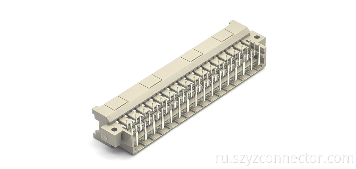 din41612 connector right angle